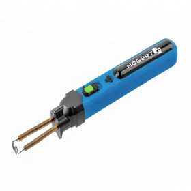   Műanyag forrasztógép készlet, akkumulátoros, 4V, 2000 mAh, 550 °C, 300 db kapocs, USB, HÖGERT HT2C081