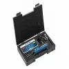Műanyag forrasztógép készlet, akkumulátoros, 4V, 2000 mAh, 550 °C, 300 db kapocs, USB, HÖGERT HT2C081