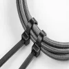 Kábelkötegelő 4,8 x 200mm, fekete, 25db/csomag HÖGERT HT2C709