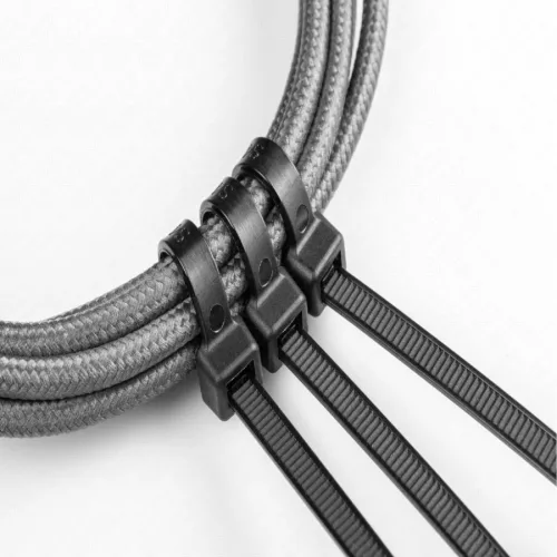 Kábelkötegelő 9 x 600mm, fekete, 25db/csomag HÖGERT HT2C716