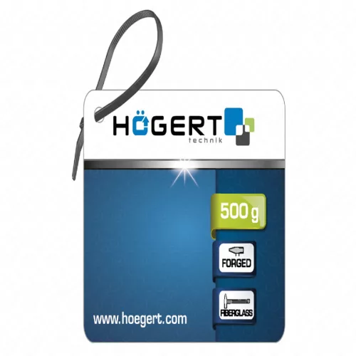 Kalapács üvegszálas nyéllel 1000g, 25 év garancia, HÖGERT HT3B029