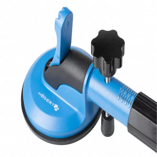 Üvegkiemelő 2 ágú, kerámiához is, 2x118 mm átmérő, 50 kg-ig, 90-270°, HÖGERT HT3B345
