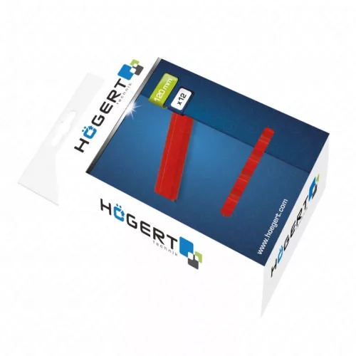 Műszaki kréta (fára, fémre, üvegre, gránitra, textilre) piros , HÖGERT HT3B775