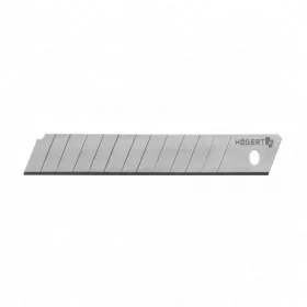   Törhető vágópenge, 9 mm (vágókésekhez) 10db/csomag, HÖGERT HT4C661