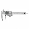 Digitális tolómérő, fém, IP54, LCD kiejlző, 150 mm, HÖGERT HT4M274