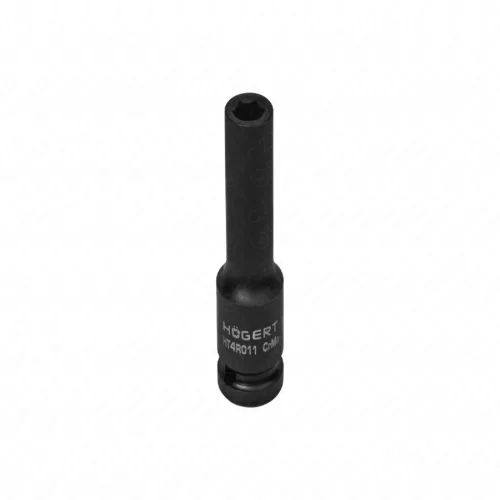 Dugókulcsfej ütvecsavarozóhoz, 1/2", hosszított, 11 mm, HÖGERT HT4R011
