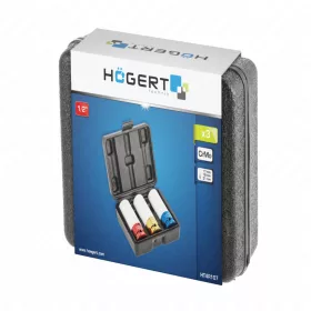   Kerékleszedő dugókulcs készlet ütvecsavarozóhoz, 1/2",  3 részes, HÖGERT HT4R107