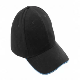 Baseball sapka fekete, 57-61 cm, HÖGERT HT5K186