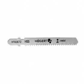   Dekopír fűrészlap, fémhez, 5 részes, T-szár,  75x100  mm, HÖGERT HT6D672