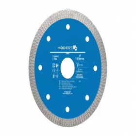 Gyémánt vágótárcsa 115  mm, csempe , HÖGERT HT6D721