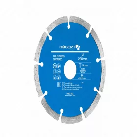   Gyémánt vágótárcsa 230  mm szegmentált , HÖGERT HT6D752