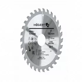   Körfűrészlap fához,  160x30  mm, 30 fogas , HÖGERT HT6D774