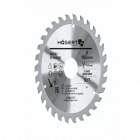   Körfűrészlap fához,  165x30 mm 30 fogas , HÖGERT HT6D777