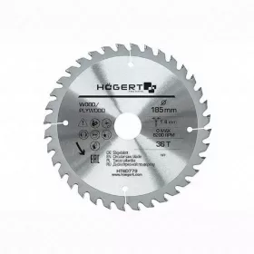   Körfűrészlap fához,  185x30  mm  36 fogas , HÖGERT HT6D779