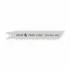 Orrfűrészlap 150  mm, 6 TPI , Bi-metál, fémhez, fához, műanyaghoz, Kobalt bevonat , HÖGERT HT6D923