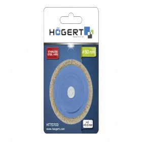   Fazékkefe csapos 50 mm, rozsdamentes, 0.3 mm, HÖGERT HT7D703
