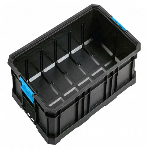 Műanyag láda alacsony profilú, ABS műanyag, 520x127x127mm, HÖGERT HT7G511