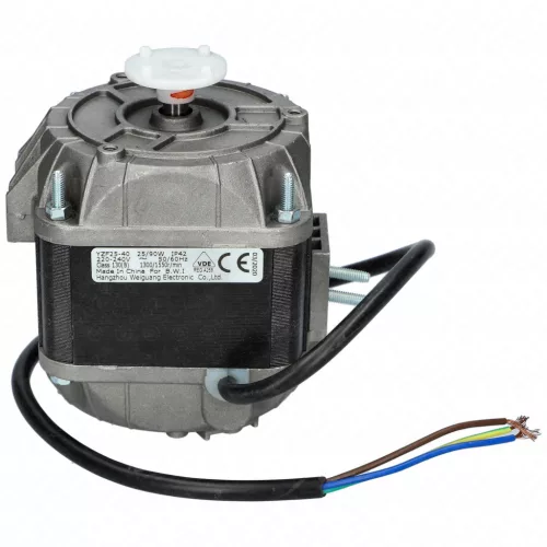Ventilátor Motor Univerzális Hűtőgéphez - 25/90W - WEIGUANG YZF25-40 (2200-054, 32200025 kompatibilis)