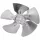 Ventilátor lapát univerzális fém 154mm /szívó/ 19°-26° (HELYETTE HVE9151)