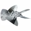 Ventilátor lapát univerzális fém 154mm 28° nyomó ELCO