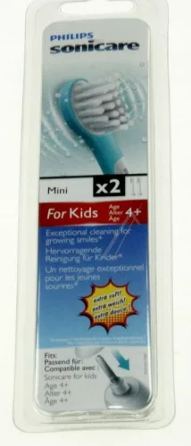 SONICARE FOGKEFE PÓTFEJ (GYEREKEKNEK 4 ÉVES KORTÓL), 2ES-CSOMAG