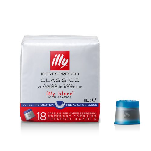 Illy Iperespresso kávékapszula - Classico hosszú kávé (18 db)