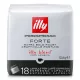 illy Iperespresso Forte sötét pörköltésű kávékapszula, 18 db (IE_CUBE_FORTE)