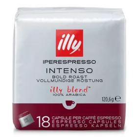   illy Iperespresso Intenso sötét pörkölésű kávékapszula, 18 db (7991)