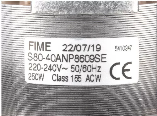 Páraelszívó Motor Elica / Smeg / AEG / Electroluxhoz – 250W – 4 sebességes – S80-40ANP8609SE (4055039442 / KIT0067480 kompatibilis)