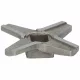 Húsdaráló Kés Bosch / Siemens-hez - 4-élű, 45 mm - MFW / MUM szériához (00620949 kompatibilis)