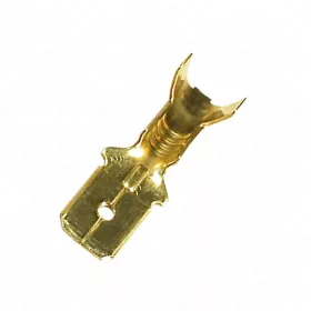   BM Group Szigeteletlen csúszósaru dugó, 6,3x0,8mm, 0,5-1mm² (01180)