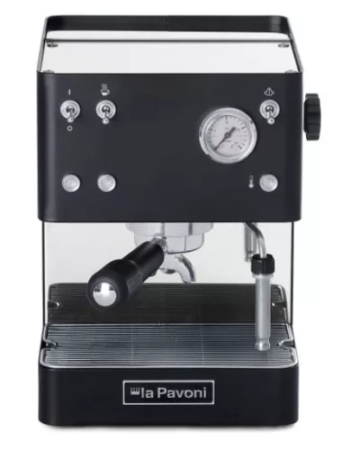La Pavoni Casa Bar Nera manuális eszpresszó kávéfőző, fekete (LPMCBN01EU)