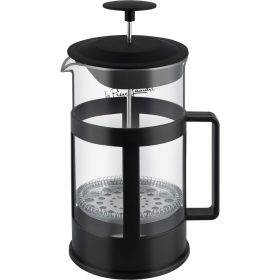 Lamart LT7059 French Press Kávéfőző és Teáskanna – 350 ml, Üveg/Műanyag – Fekete (LT7059)