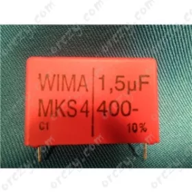 1,5 uF 400V Impulzuskondenzátor RM=27,5 mm