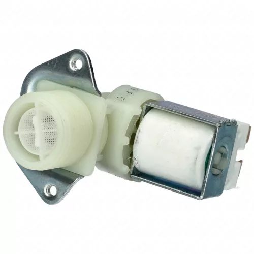1 utas 15 mm 180° 220V Mágnesszelep (univerzális, TP) WHIRLPOOL, ELECTROLUX mosógép