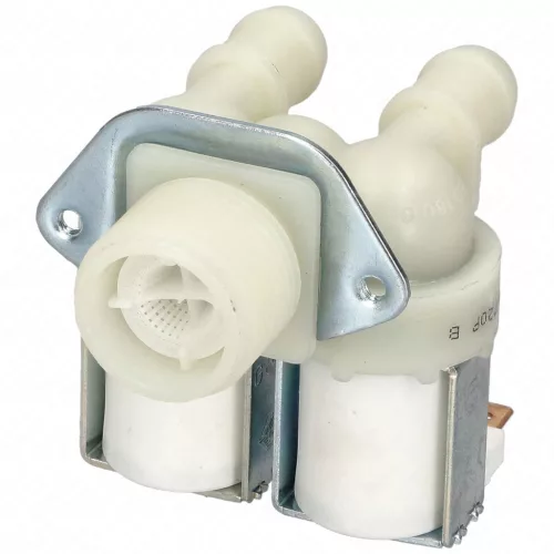 TP 2 utas 180° Mágnesszelep Hajdu Energomat mosógéphez 15 mm 220-240V