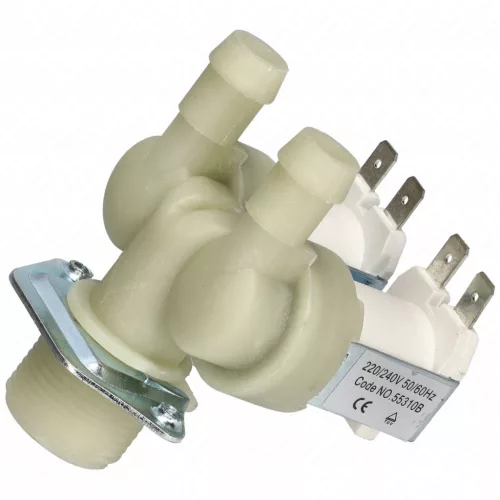 HAJDU Energomat mosogep magnesszelep ketutas 180 fok 15 mm 50269350000