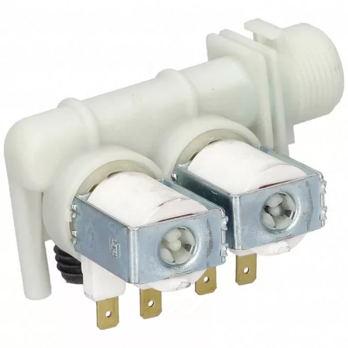 2 utas 90° 220V Mágnesszelep (eredeti, TP) ARISTON mosógép