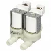 2 utas 12 mm 180° 220V Mágnesszelep (EKI) ZANUSSI mosógép