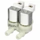2 utas 12 mm 180° 220V Mágnesszelep (EKI) ZANUSSI mosógép
