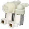 2 utas 12 mm 180° 220V Mágnesszelep (EKI) ZANUSSI mosógép