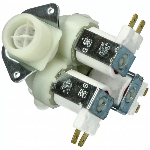 3 utas 12 mm 180° 220 V Mágnesszelep (TP) VJATKA ZANUSSI mosógép
