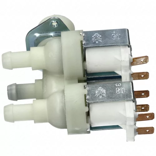 3 utas, 12 mm, 90°, 220V Mágnesszelep (TP) mosógép