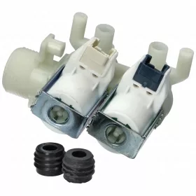   2 utas 90° Mágnesszelep (eredeti, TP) INDESIT mosógép C00110333