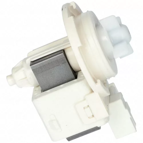 Szivattyú, ürítő, 4 körmös, alul stekkeres (HANYU) MIELE 400-500-1000-2000-3000 szériához 30W