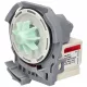 35W Szivattyú, ürítő, 3 körmös, hátul tűsarus (eredeti, ASKOLL M317 RC0478) WHIRLPOOL mosogatógép