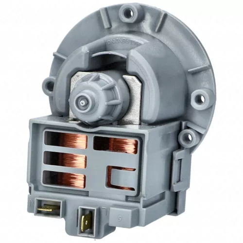 40W Szivattyú, ürítő, csavaros, hátul sarus (univerzális,  ASKOLL M231 RS0602) Réz tekercs