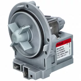   25W Szivattyú, ürítő, csavaros, elöl sarus (univerzális ASKOLL M116 RS0628) mosógép