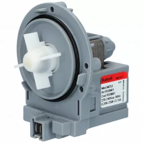   25W Szivattyú, ürítő, csavaros, elöl stekkeres (univerzális, ASKOLL M253 RS0661) mosógép