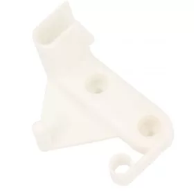  Lábazati Tartó Előlaphoz (Jobb Oldali) Indesit / Ariston készülékekhez - Fehér műanyag - Mosógépekhez (C00075600 kompatibilis)